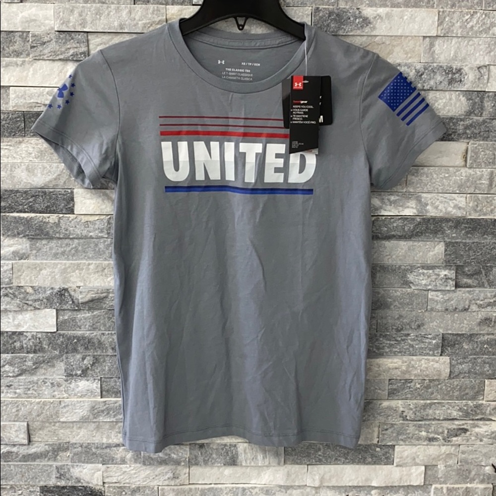 - NWT under armour United top size XS